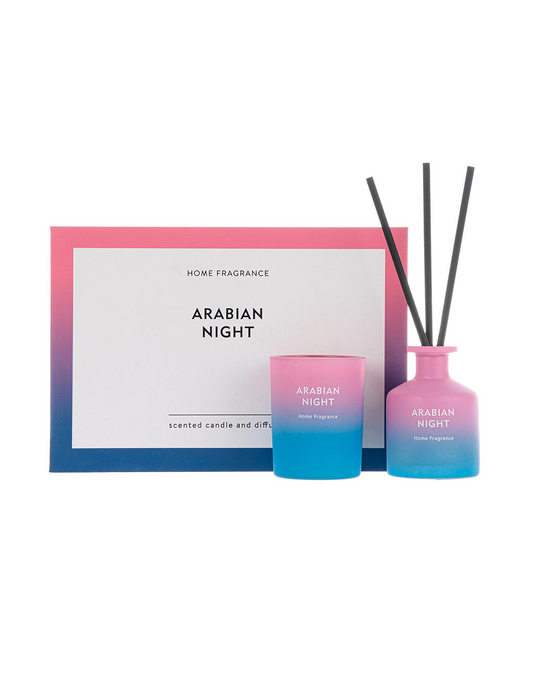 SET DE VELA & DIFUSOR COLORS ARABIAN NIGHTS
