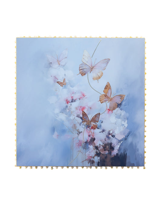 CUADRO PINK BUTTERFLY