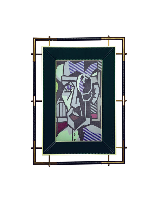 CUADRO ABSTRACT GREEN / MAN