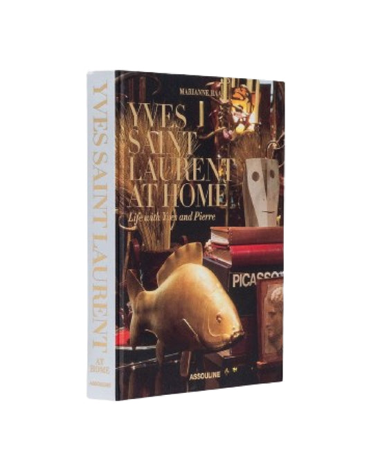 LIBRO YVES SAINT LAURENT AT HOME