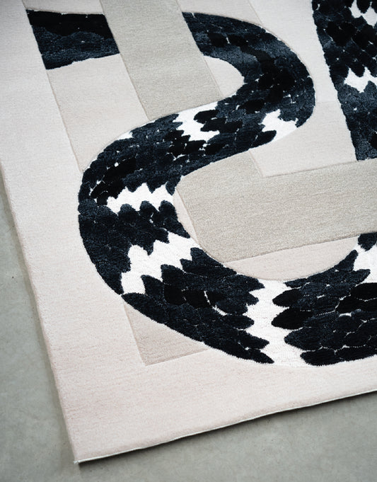 TAPETE MOROCCO SNAKE HANDMADE