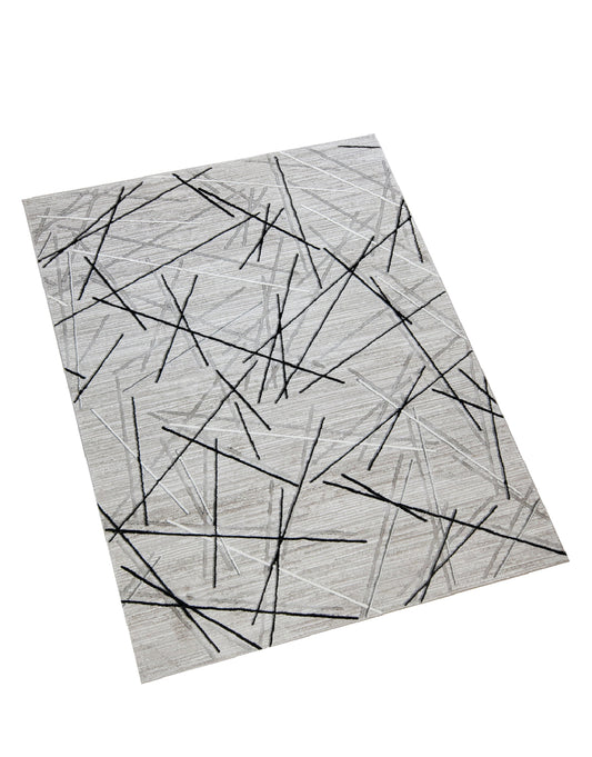 TAPETE SESIA GRIS GRIS ORO - R1001