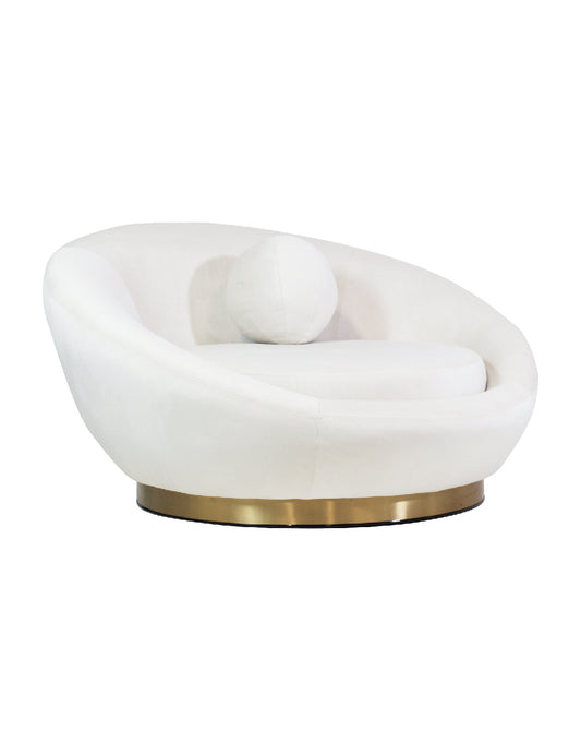 SILLON WALLY BELVEDERE IVORY - LINEA A