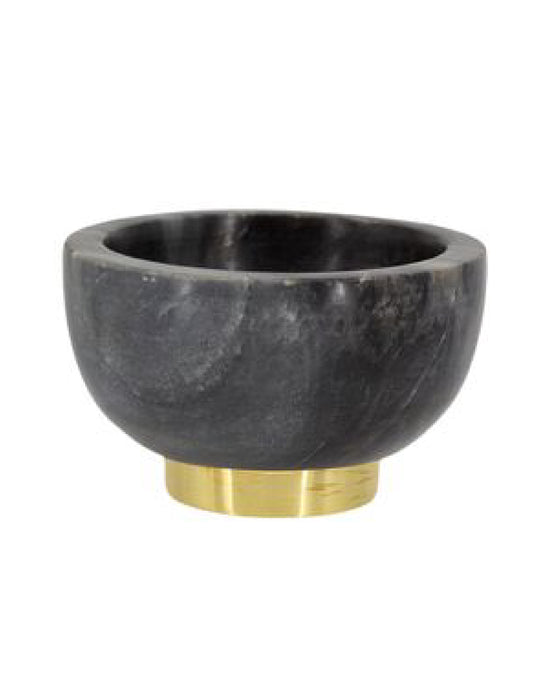 TAZON MARMOL NEGRO SET DE 2