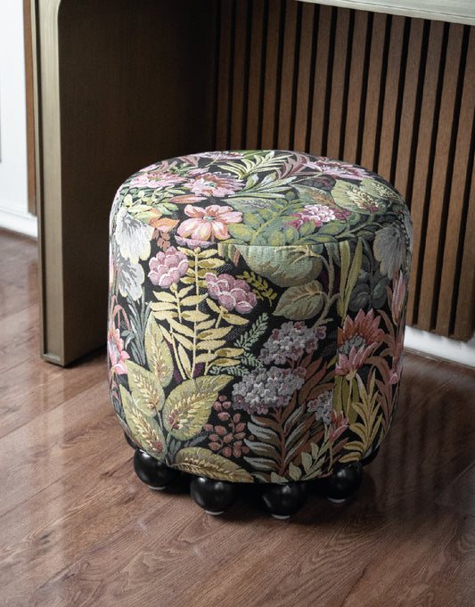 TABURETE AGNES LISBON BLACK - LINEA B