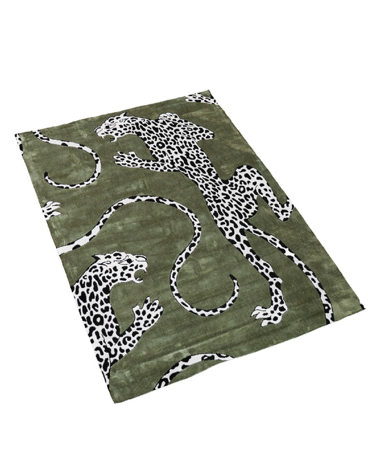 TAPETE GREEN CHEETAH