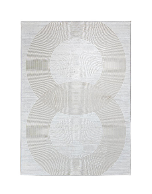 TAPETE MESINA BEIGE CREMA - U5040