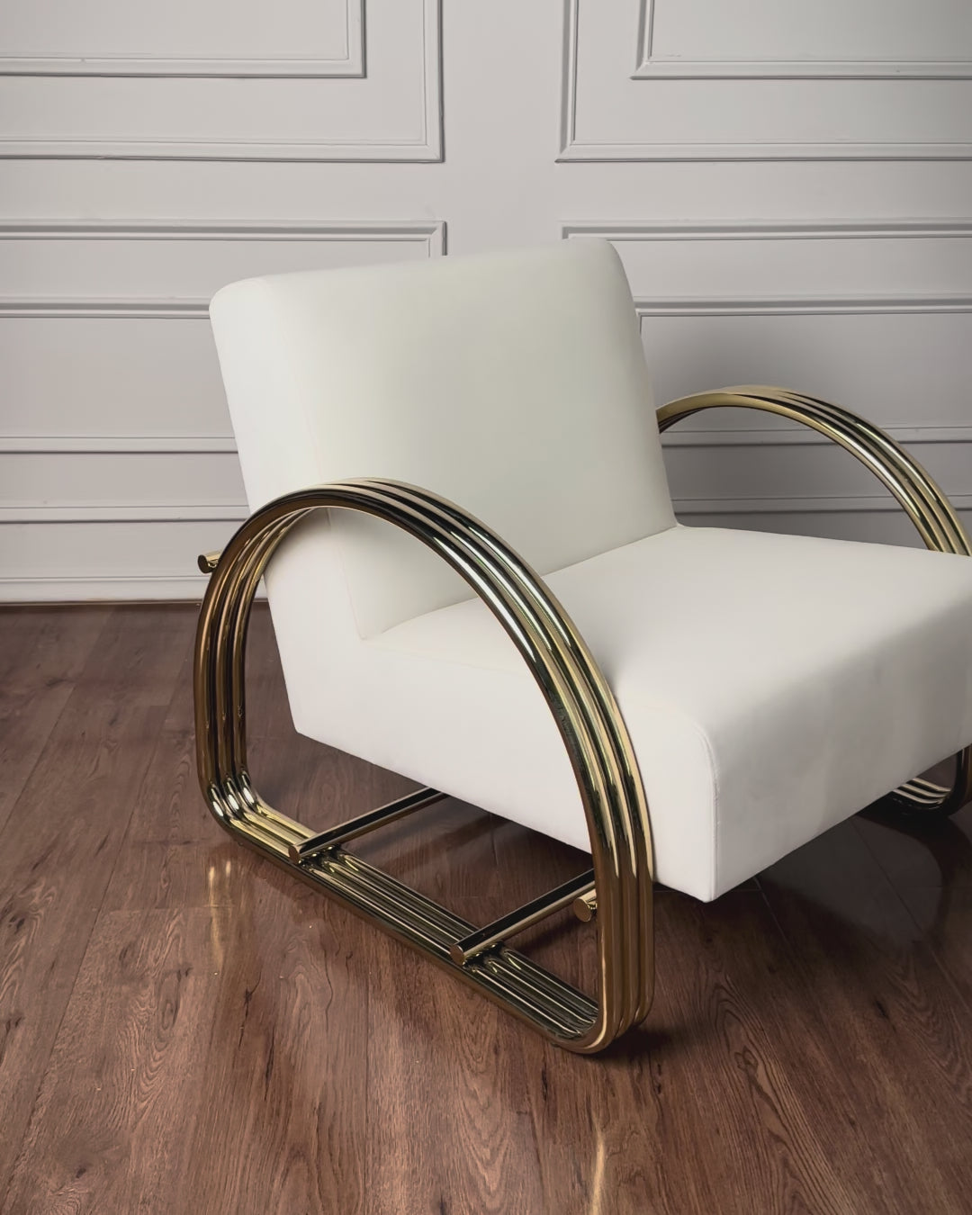 SILLON MINERVA DORADO