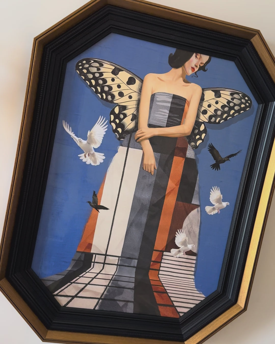 CUADRO BUTTERFLY DRESS