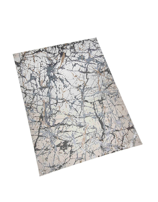 TAPETE FATIMA GRIS CREMA - T2323