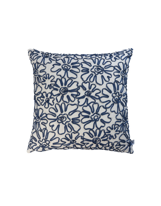 COJIN MARGUERITE INDIGO 60 CM