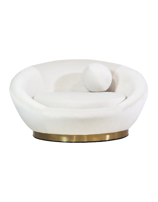 SILLON WALLY BELVEDERE IVORY - LINEA A