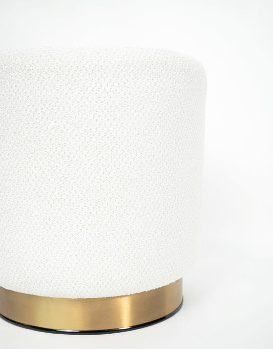 TABURETE HOME HELTON WHITE - LINEA A