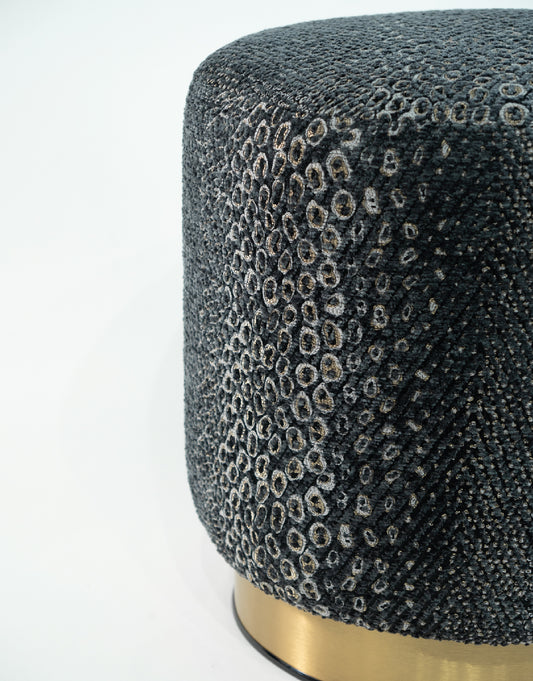 TABURETE HOME JULY GREY SKIN - LINEA B