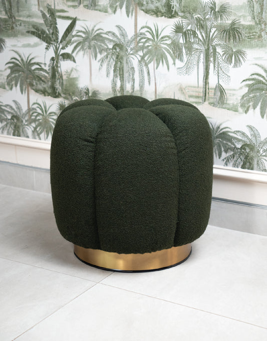 TABURETE ZOE JULY DARK GREEN - LINEA A