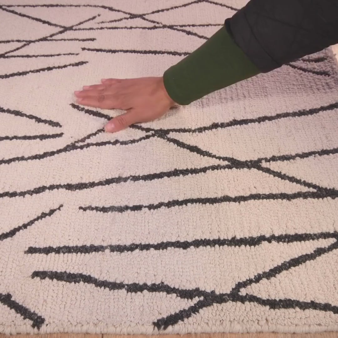 TAPETE MYRA BEIGE GRIS - D2020