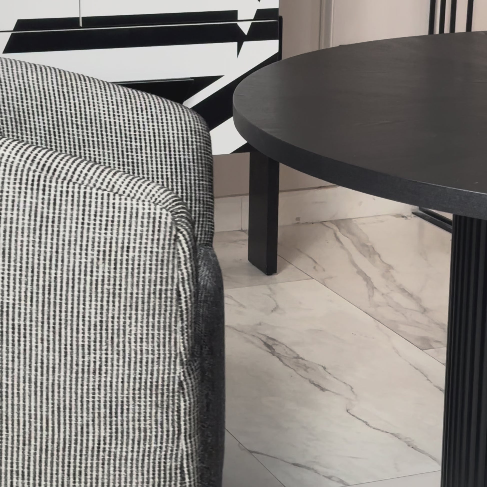 SILLA NOVARA LOLO BLACK DOTS - LINEA A