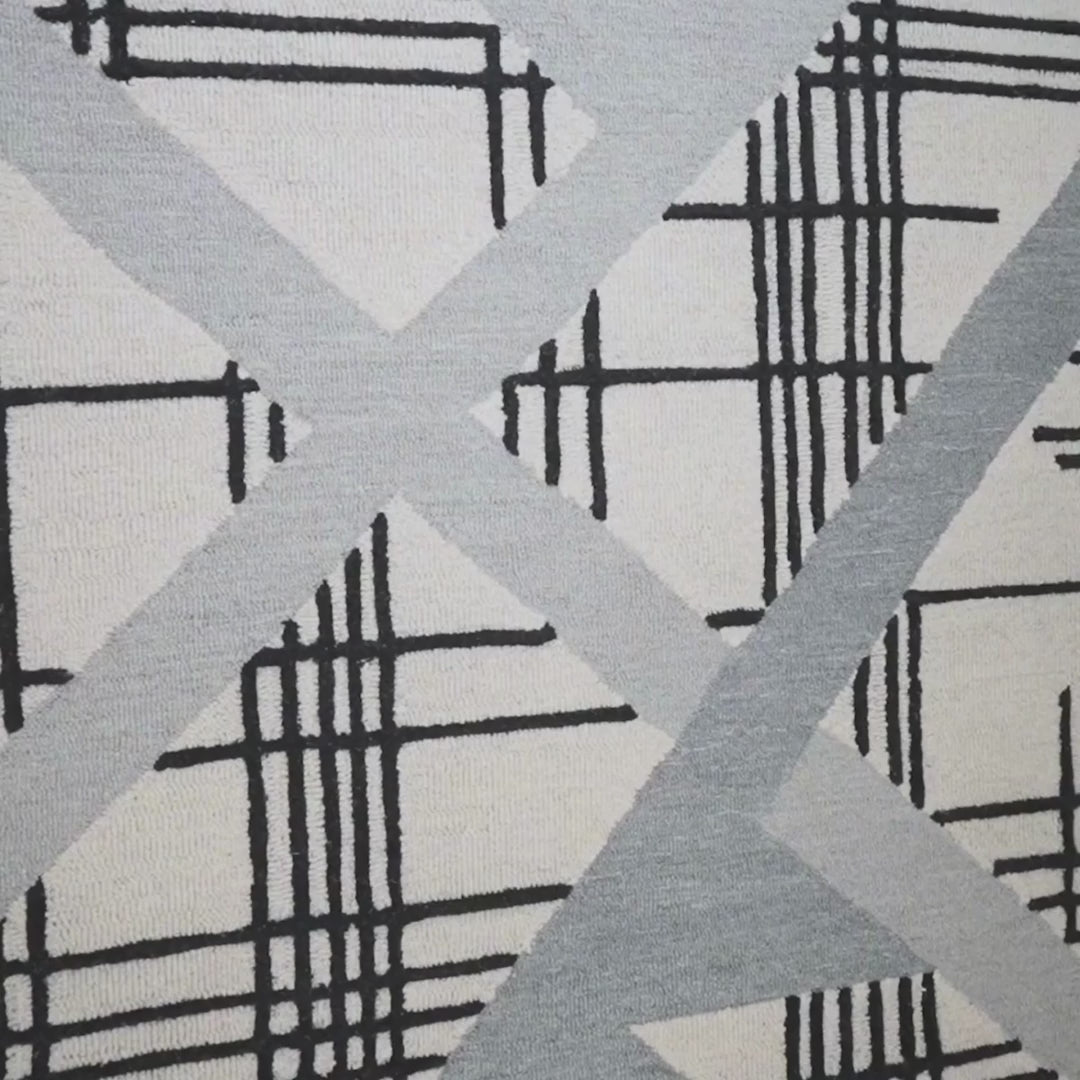 TAPETE SACHIN GRIS GRIS - N2007