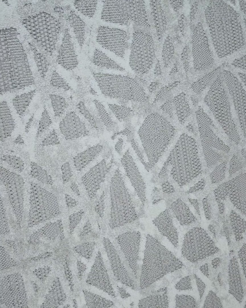 TAPETE LOTUS GRIS CLARO - E1016